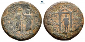 Mysia. Pergamon. Augustus 27 BC-AD 14. Homonoia with Sardeis. ΚΕΦΑΛΙΩΝ (Kephalion), grammateus. Bronze Æ