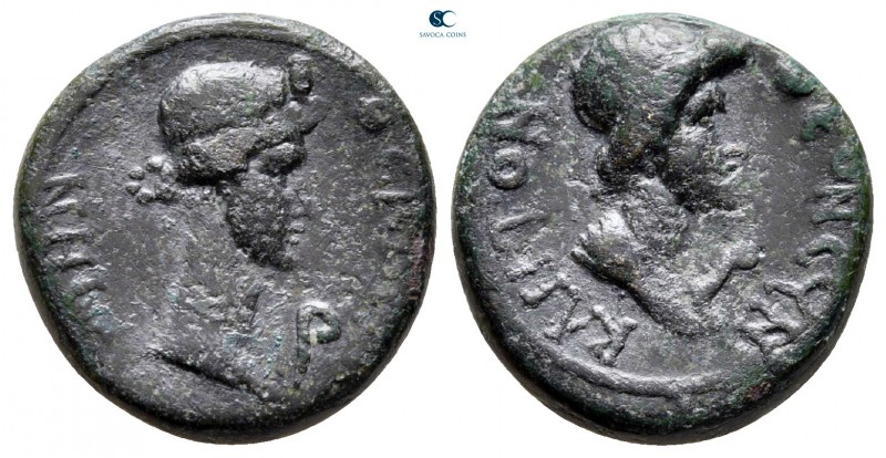 Mysia. Pergamon. Pseudo-autonomous issue AD 40-60. 
Bronze Æ

17 mm., 3,32 g....