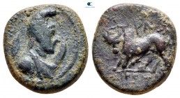 Caria. Stratonikeia. Pseudo-autonomous issue AD 193-217. Bronze Æ