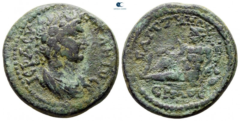 Lydia. Saitta. Pseudo-autonomous issue AD 161-180. 
Bronze Æ

23 mm., 7,54 g....