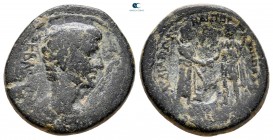 Lydia. Sardeis. Augustus 27 BC-AD 14. Homonoia issue with Pergamon. Bronze Æ