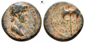 Lydia. Thyateira. Nero AD 54-68. Bronze Æ