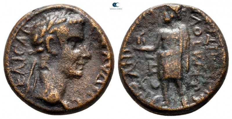 Phrygia. Aizanis. Claudius AD 41-54. 
Bronze Æ

19 mm., 3,88 g.



nearly...