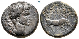 Phrygia. Eumeneia - Fulvia. Tiberius AD 14-37. Bronze Æ