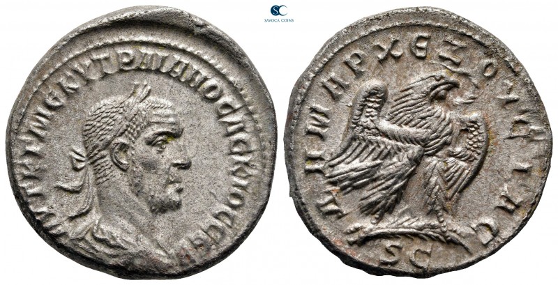 Seleucis and Pieria. Antioch. Trajan Decius AD 249-251. 
Billon-Tetradrachm

...