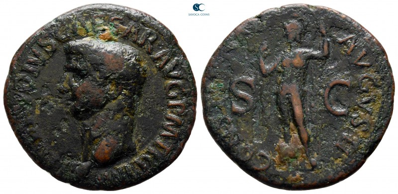 Claudius AD 41-54. Rome
As Æ

29 mm., 9,24 g.



nearly very fine