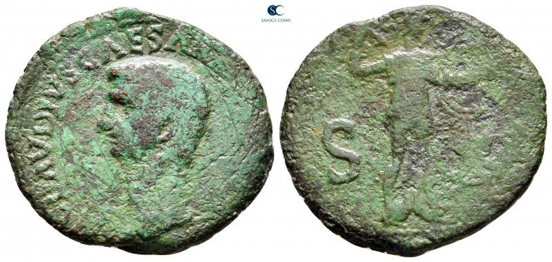 Claudius AD 41-54. Rome
As Æ

29 mm., 8,23 g.



fine