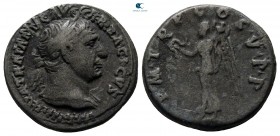 Trajan AD 98-117. Rome. Limes Falsum of a Denarius