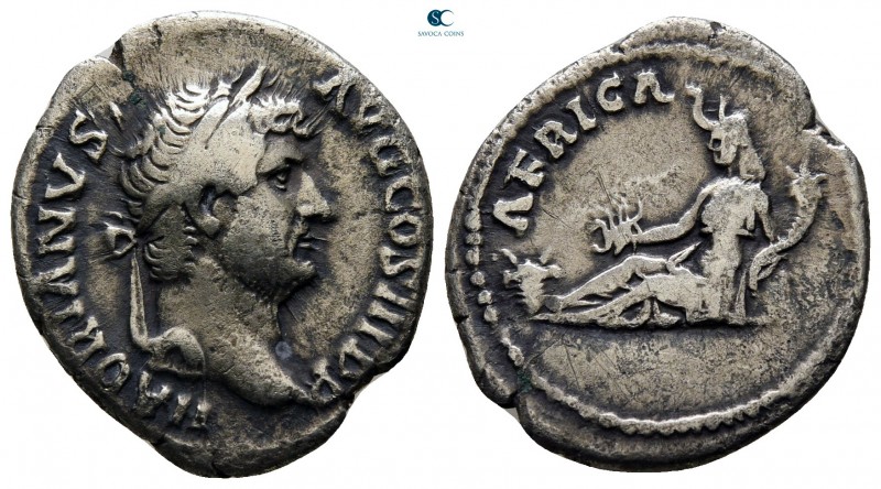 Hadrian AD 117-138. Rome
Denarius AR

20 mm., 3,04 g.



very fine