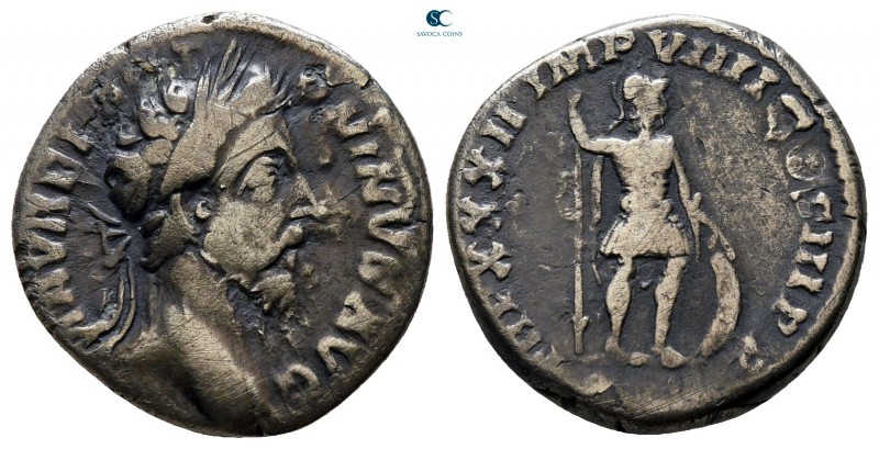 Marcus Aurelius AD 161-180. Rome
Denarius AR

18 mm., 2,45 g.



nearly v...