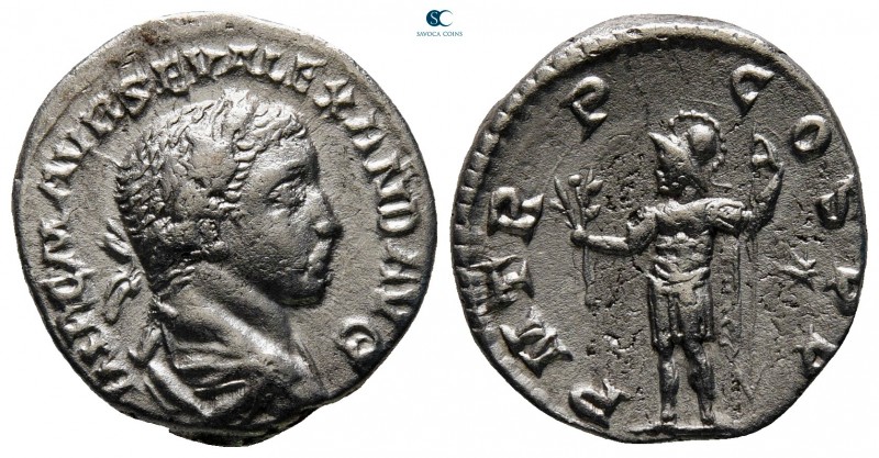 Severus Alexander AD 222-235. Rome
Denarius AR

18 mm., 3,02 g.



very f...