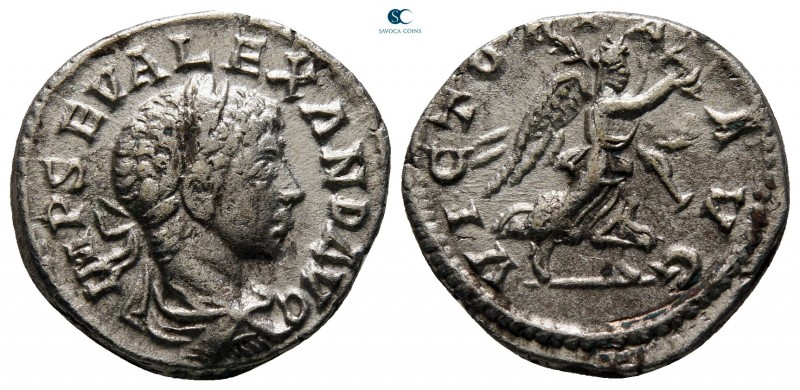 Severus Alexander AD 222-235. Uncertain eastern mint
Denarius AR

17 mm., 2,9...