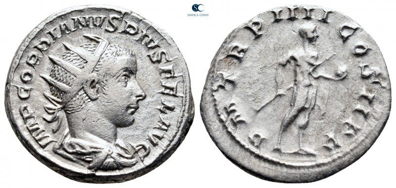 Gordian III AD 238-244. Rome
Antoninianus AR

23 mm., 4,60 g.



very fin...