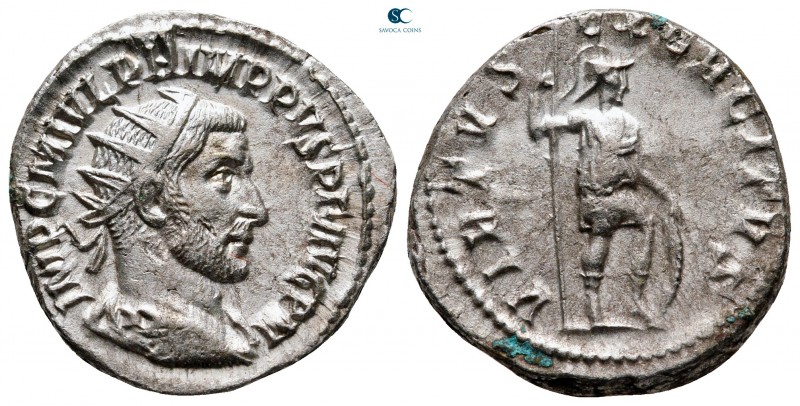 Philip I Arab AD 244-249. Antioch
Antoninianus AR

22 mm., 5,33 g.



ver...