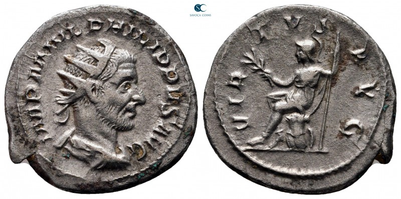 Philip I Arab AD 244-249. Rome
Antoninianus AR

23 mm., 4,16 g.



very f...