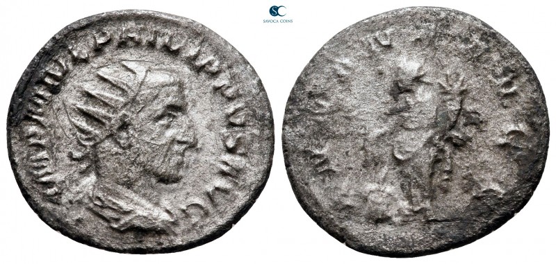 Philip I Arab AD 244-249. Rome
Antoninianus AR

22 mm., 3,19 g.



fine