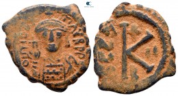 Maurice Tiberius AD 582-602. Nikomedia. Half Follis or 20 Nummi Æ
