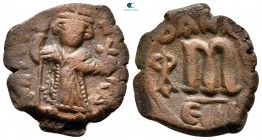 Constans II AD 641-668. Constantinople. Follis Æ