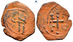 Tancred, regent AD 1101-1112. Antioch. Follis Æ