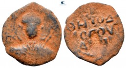 Tancred, regent AD 1101-1112. Antioch. Follis Æ