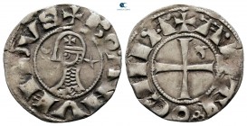 Bohémond III AD 1163-1201. Antioch. Denier AR