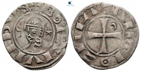 Bohémond III AD 1163-1201. Antioch. Denier AR