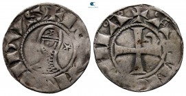 Bohémond III AD 1163-1201. Antioch. Denier AR