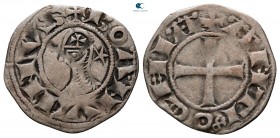 Bohémond III AD 1163-1201. Antioch. Denier AR