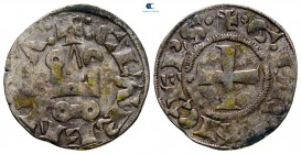 Guillaume II de Villehardouin AD 1246-1278. Glarenza (modern Kyllini in Elis). Denier Tournois BI