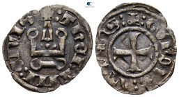 Gui II de La Roche AD 1287-1308. Denier Tournois BI