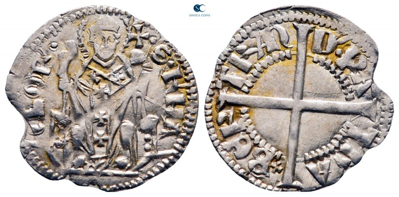 Bertrando di San Genesio AD 1334-1350. Aquileia
Denaro AR

19 mm., 1,07 g.
...