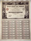 France Ambrieres-le-Grand Ambrieres-le-Grand Mining Company Share 100 Francs 1925
Houilleres de Vendes, Action de 100 Francs, Ambrieres-le-Grand, 192...