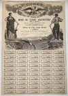United States Frisco Comet Mining Company of Utah Share 500 Francs 1883
Mines de Cuivre Argentifere Comet et Morrison, Action de 500 Francs, Frisco, ...