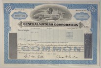 United States Delaware General Motors Corporation Share 100 Shares 1981
.
