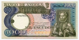 Angola 1000 Escudos 1973
P# 108; № ZP47911; UNC