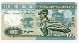 Pitcairn 100 Dollars 2018 Specimen Prefix "Z"
Fantasy Banknote; Limited Edition; Made by Matej Gábriš; BUNC