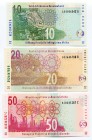 South Africa 10 - 20 - 50 - 100 - 200 Rand 1999 - 2005
UNC