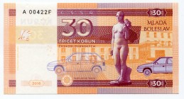 Czechoslovakia 30 Korun 2018 Specimen "Skoda Favorit"
Fantasy Banknote; Limited Edition; Made by Matej Gábriš; BUNC
