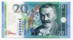 Czech Republic 20 Korun 2019 Specimen "Pavol Országh Hviezdoslav"
Fantasy Banknote; Limited Edition; Made by Matej Gábriš; BUNC
