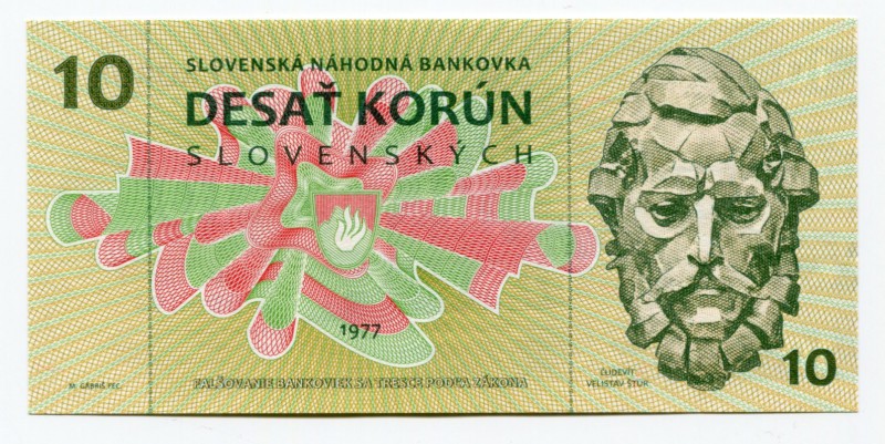 Slovakia 10 Korun 1977 Specimen "Ľudovít Štúr"
Fantasy Banknote; Limited Editio...