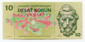 Slovakia 10 Korun 1977 Specimen "Ľudovít Štúr"
Fantasy Banknote; Limited Edition; Made by Matej Gábriš; BUNC