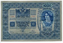 Austria 1000 Kronen 1902
P# 8a; UNC