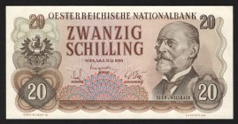 Austria 20 Schilling 1956
P# 136; UNC