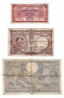 Belgium 5-100 Francs 1940 -1943
P# 96; VG — VF