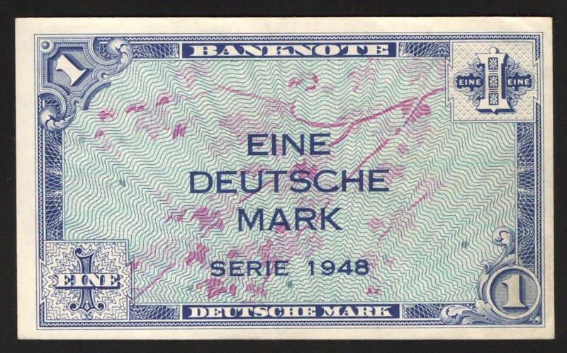 Germany - FRG 1 Mark 1948
P# 2a; UNC