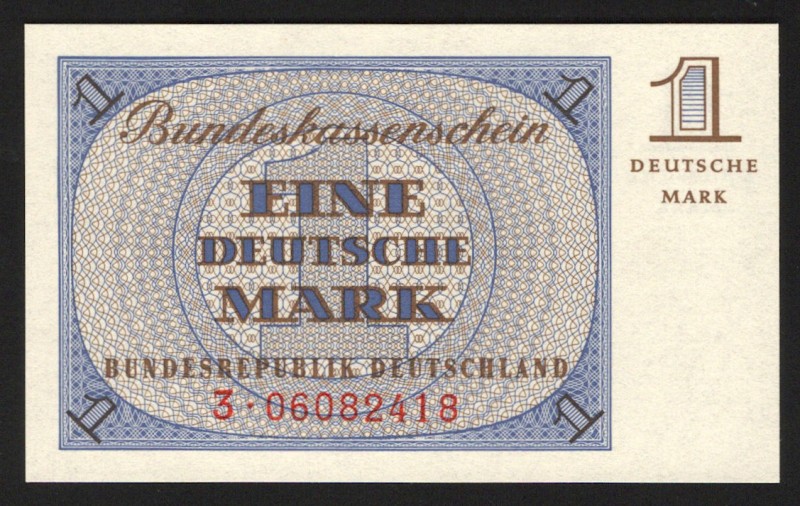 Germany - FRG 1 Mark 1967 Rare
P# 28; UNC