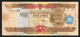 Solomon Islands 100 Dollars 2006 -2009
P# 30; UNC