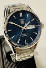 Tag Heuer Calibre 5 DayDate Blue Dial
Brand: TAG Heuer / Model: Carrera Calibre 5 / Reference number: WAR201E.BA0723 / Movement: Automatic / Case mat...