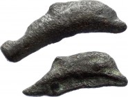 Ancient Greece Olbia Ӕ Dolphins 500 -300 BC
Olbia. 500-300 BC. Æ 1/10 Obol. Cast Dolphin. Lot of 2 pieces.