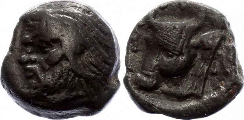 Ancient Greece Pantikapaion Ӕ 325 -310 BC
MacDonald 67; Anokhin 132; Obv: Head ...